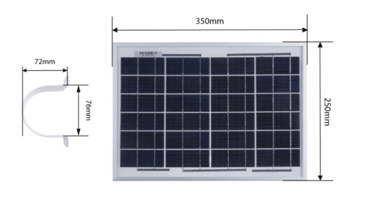 Seeed Studio Waterproof PV-12W Solar Panel